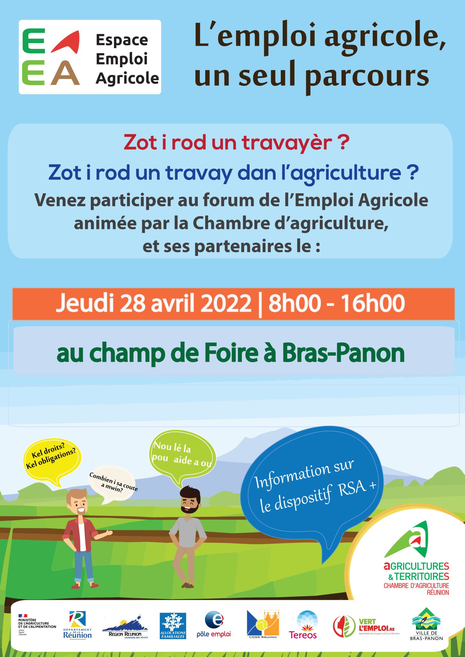 Affiche forum de l’emploi agricole versio 2